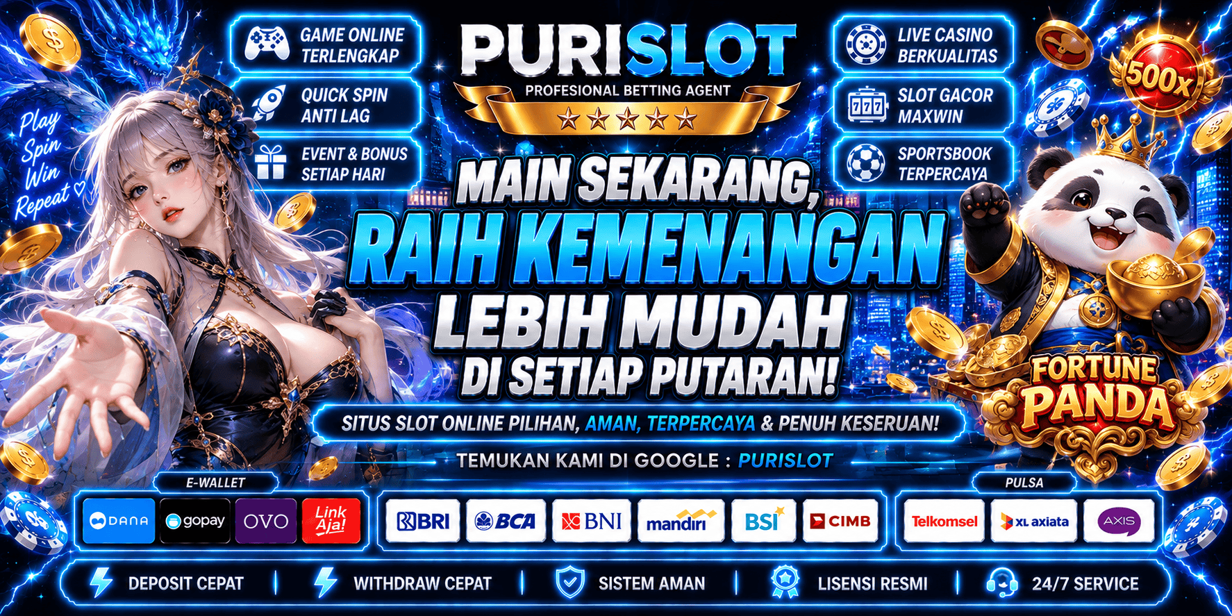 PURISLOT : Destinasi Game Digital dengan Pengalaman Seru di 2026